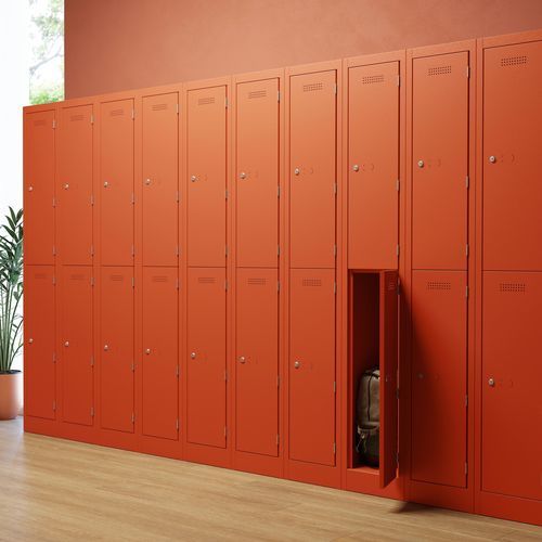 Casier de rangement en acier - PRIMARY - BISLEY - professionnel / pour établissement public / pour bureau