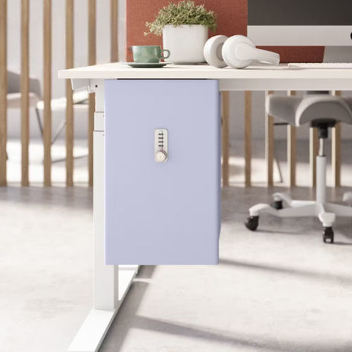 Caisson de bureau stratifié - BUDDY - BISLEY - avec porte battante / à clé