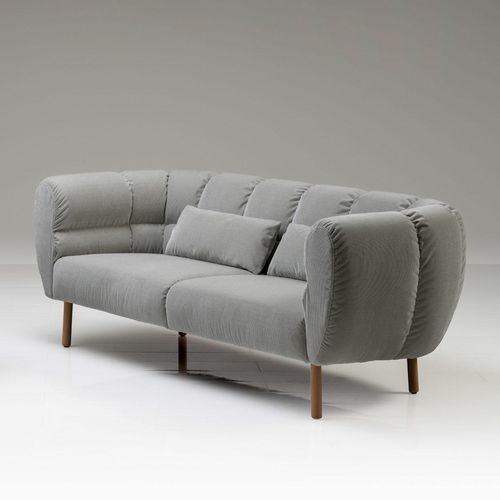 Canapé d'angle - magnolia - bruehl - contemporain / en tissu / avec accoudoirs