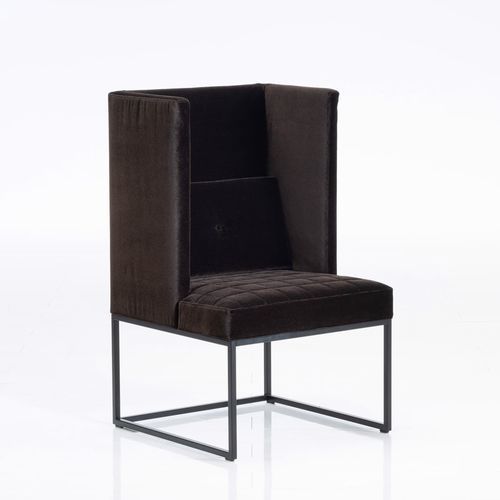 Fauteuil contemporain - belami - bruehl - en tissu / en cuir / en hêtre