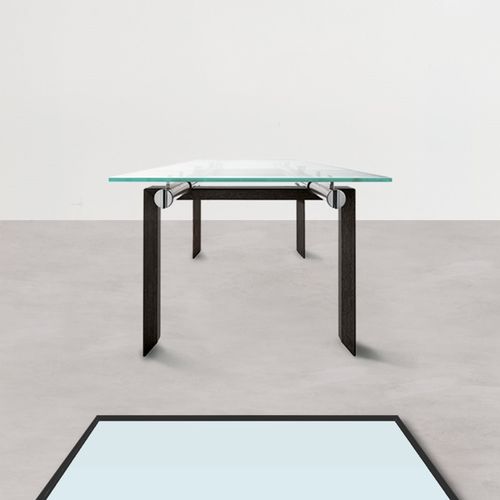Table contemporaine - STILT - DESALTO spa - en verre / en cristal / en céramique