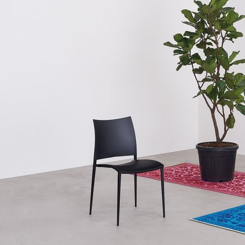 Chaise contemporaine - SAND - DESALTO spa - d'intérieur / en tissu / avec piètement en aluminium