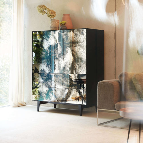 Buffet haut - NEX GLAMOUR - Piure GmbH - contemporain / en verre / doré