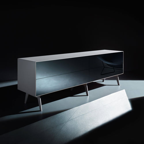 Buffet sur pieds hauts - NEX GLAMOUR - Piure GmbH - contemporain / en verre / blanc
