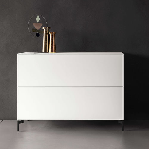 Commode contemporaine - NEX PUR BOX - Piure GmbH - en bois laqué / non spécifié / blanche