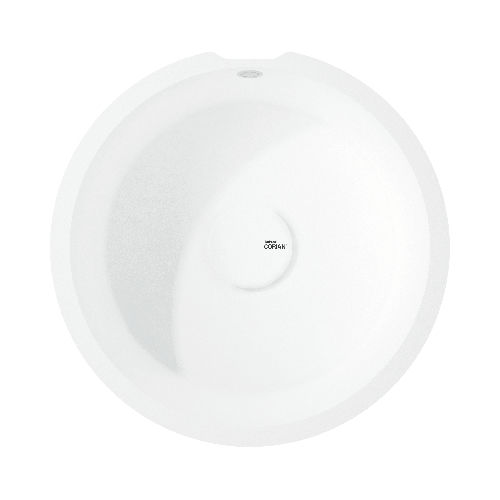 Évier 1 bac - Rounded  - CORIAN - sans égouttoir / en Corian® / encastrable