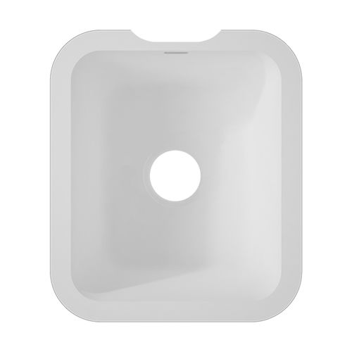 Évier 1 bac - Sweet - CORIAN - sans égouttoir / en Corian® / encastrable