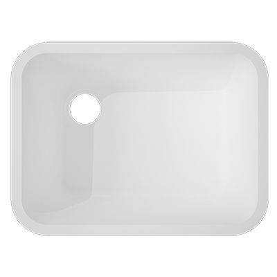 Vasque à encastrer - Care  - CORIAN - en Corian® / en Solid Surface / sur mesure
