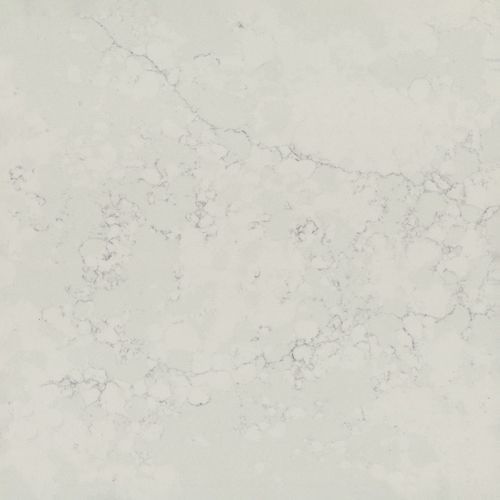 Plaque de pierre en quartz - COASTAL HAZE - CORIAN - pour sol / polie / aspect marbre
