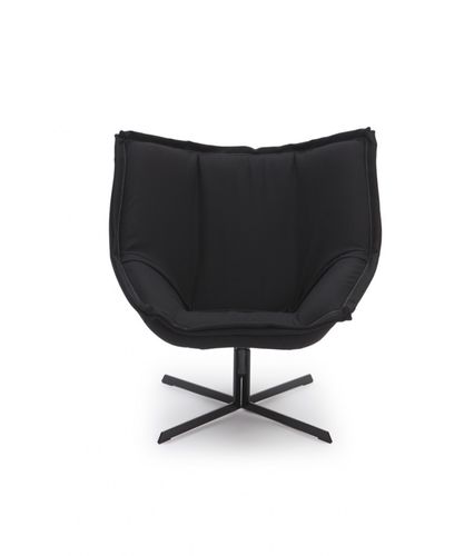 Fauteuil contemporain - GALLERY - Vivero - en acier / blanc / noir