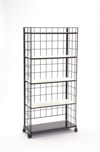 Étagère à roulettes - VILTER WORKS C - Vivero - contemporaine / en acier / pour bureau