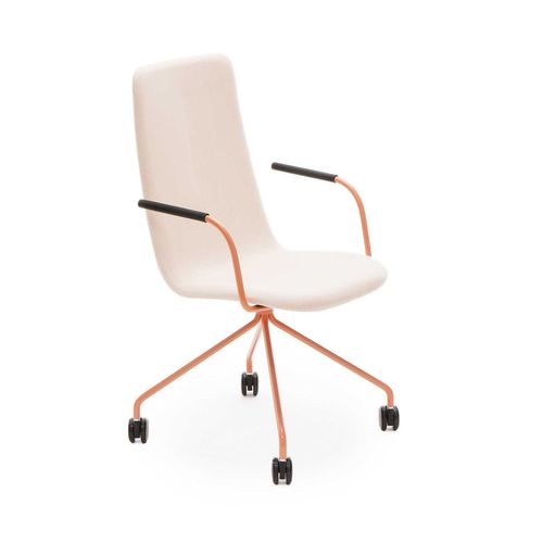 Chaise de conférence contemporaine - SOLA - Martela - d'intérieur / en plastique / en tissu
