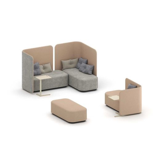 banquette modulable - Martela