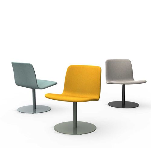 Chaise contemporaine - SOLA  - Martela - d'intérieur / en tissu / avec piètement en métal