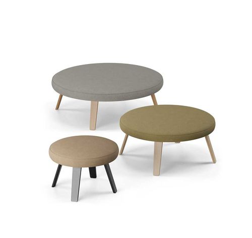 Banquette contemporaine - OONA  - Martela - en tissu / avec piètement en bois / professionnelle