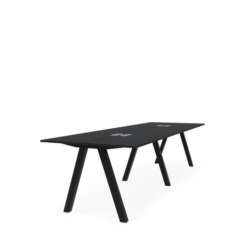 Table de conférence contemporaine - FRANKIE - Martela - en frêne / en chêne / en stratifié