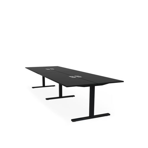 Table de conférence contemporaine - FRANKIE - Martela - en chêne / en frêne / en stratifié