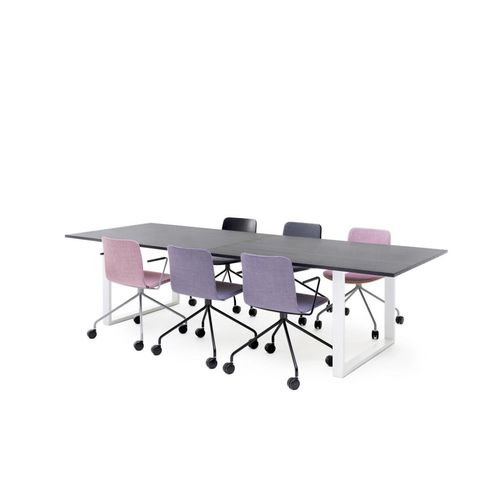 Table de conférence contemporaine - FRANKIE - Martela - en frêne / en chêne / en stratifié