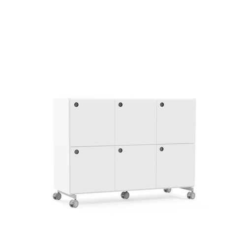 Buffet contemporain - COMBO - Martela - en métal / en mélaminé / avec tiroirs
