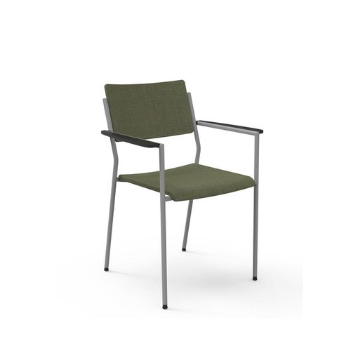 Chaise contemporaine - FORM - Martela - d'intérieur / en placage de bois / avec piètement en métal