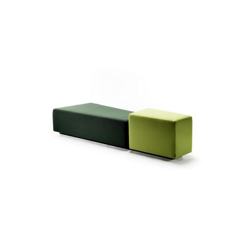 Banquette modulable - Diagonal Play - Martela - contemporaine / en tissu / avec piètement en métal