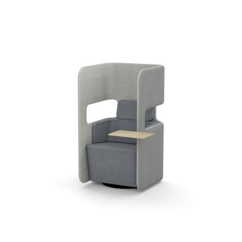 Chaise moderne - PODSEAT  - Martela - d'intérieur / en tissu / avec piètement en métal