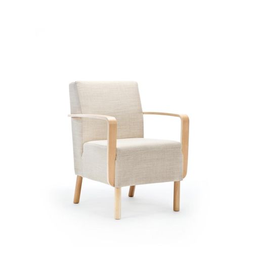 Fauteuil contemporain - Plus+ - Martela - en bouleau / en bois / en bouleau