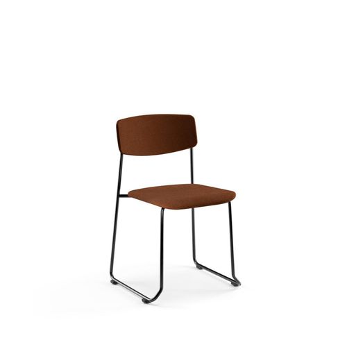 Chaise contemporaine - Elly - Martela - d'intérieur / en stratifié / en chêne