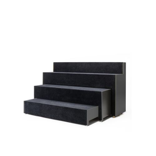 Banc contemporain - BEATBOX - Martela - en MDF / avec dossier / sans accoudoirs