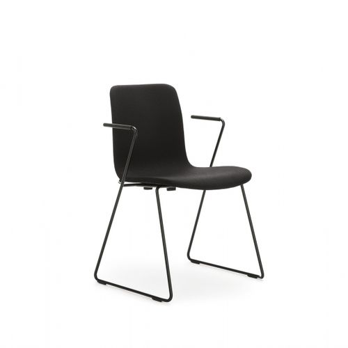 Chaise visiteur contemporaine - SOLA - Martela - d'intérieur / en acier / en tissu