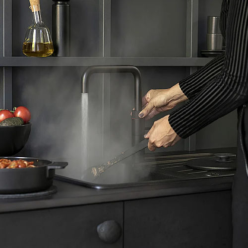 Mitigeur à eau bouillante - Fusion - Quooker Deutschland GmbH - à poser / en métal chromé / en laiton