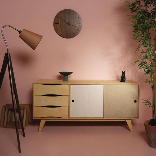 Buffet contemporain - SOSIXTIES - Radis Furniture - en contreplaqué / en hêtre / en bouleau