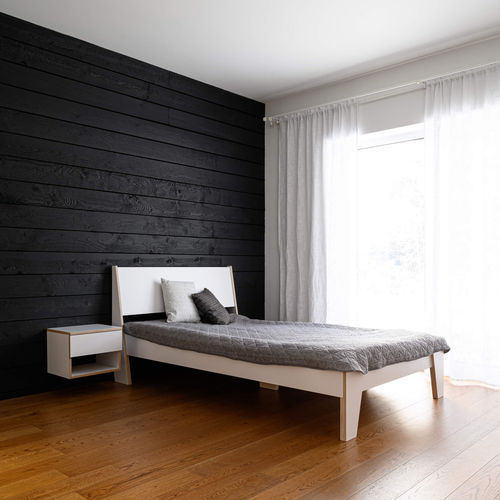 Lit double - HUH - Radis Furniture - simple / contemporain / avec tête de lit