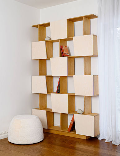 Étagère murale - STEP - Radis Furniture - haute / paravent / contemporaine