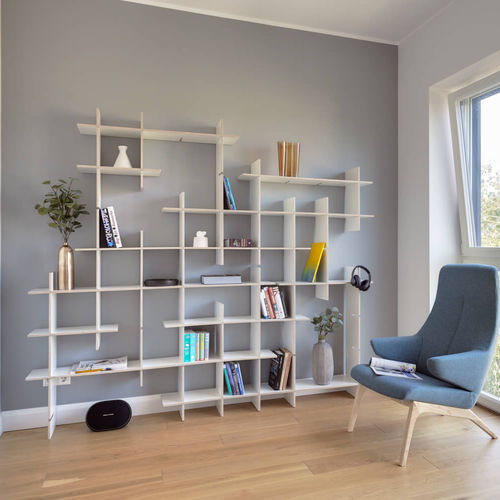 Étagère murale - CRISS-CROSS - Radis Furniture - modulable / contemporaine / en bouleau