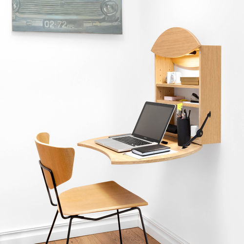 Bureau pour open space - RING - Radis Furniture - mural / contemporain / en contreplaqué