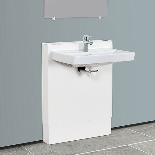 Vasque suspendue - STANDARDLINE - Ropox A/S - en porcelaine / en composite / en acier inoxydable