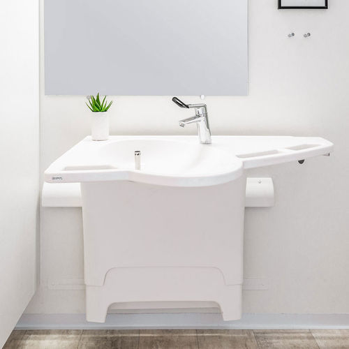 Plan vasque en composite - SUPPORTLINE - Ropox A/S - en inox / en plastique / pour personne à mobilité réduite