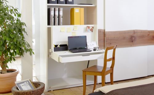 Bureau sur pied - EASYLIFE OFFICE - Rüttimann AG - contemporain / droit / blanc