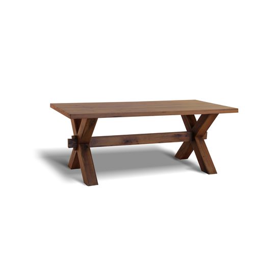 Table contemporaine - XENIA - Ecomatrix SRL - en chêne / en bois huilé / avec piètement en bois