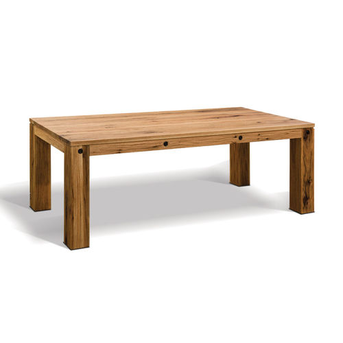 Table contemporaine - LOMBARD - Ecomatrix SRL - en chêne / en bois huilé / avec piètement en chêne