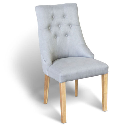 Chaise classique - CAMILLA - Ecomatrix SRL - d'intérieur / en tissu / en chêne
