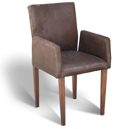 Chaise contemporaine - VIENNA - Ecomatrix SRL - d'intérieur / en tissu / en chêne