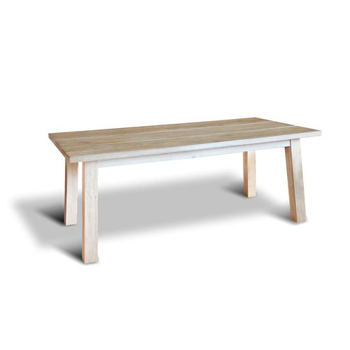 Table contemporaine - TRIO - Ecomatrix SRL - en chêne / avec piètement en chêne / rectangulaire