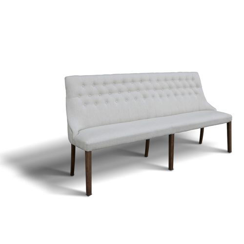 Banquette classique - CAMILLA - Ecomatrix SRL - en tissu / en hêtre / avec dossier