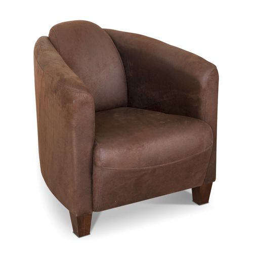 Fauteuil classique - KONSTANZ  - Ecomatrix SRL - en tissu / marron