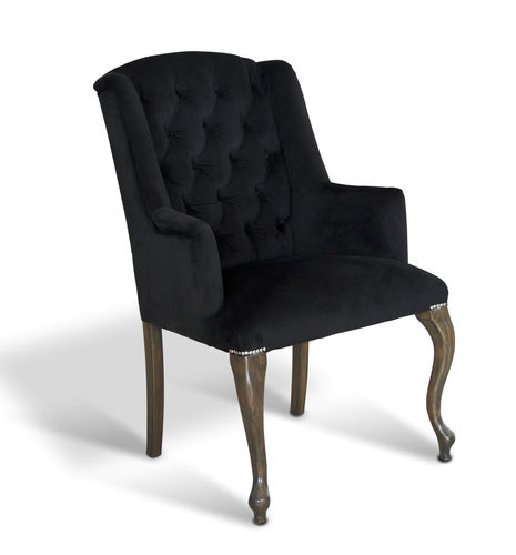 Fauteuil de style - BIRMINGHAM - Ecomatrix SRL - en tissu / en chêne / en hêtre