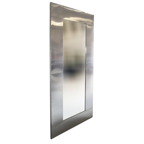 Miroir mural - AERO - Ecomatrix SRL - design industriel / rectangulaire / en aluminium