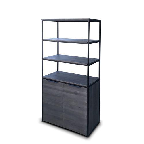 Buffet haut - AACHEN - Ecomatrix SRL - contemporain / en chêne / en acier