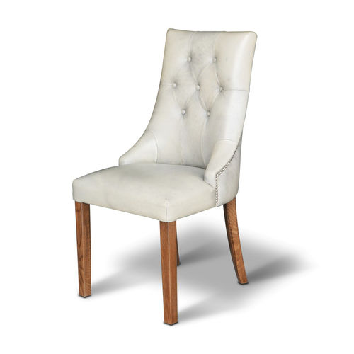 Chaise classique - CAMILLA  - Ecomatrix SRL - d'intérieur / en cuir / en chêne